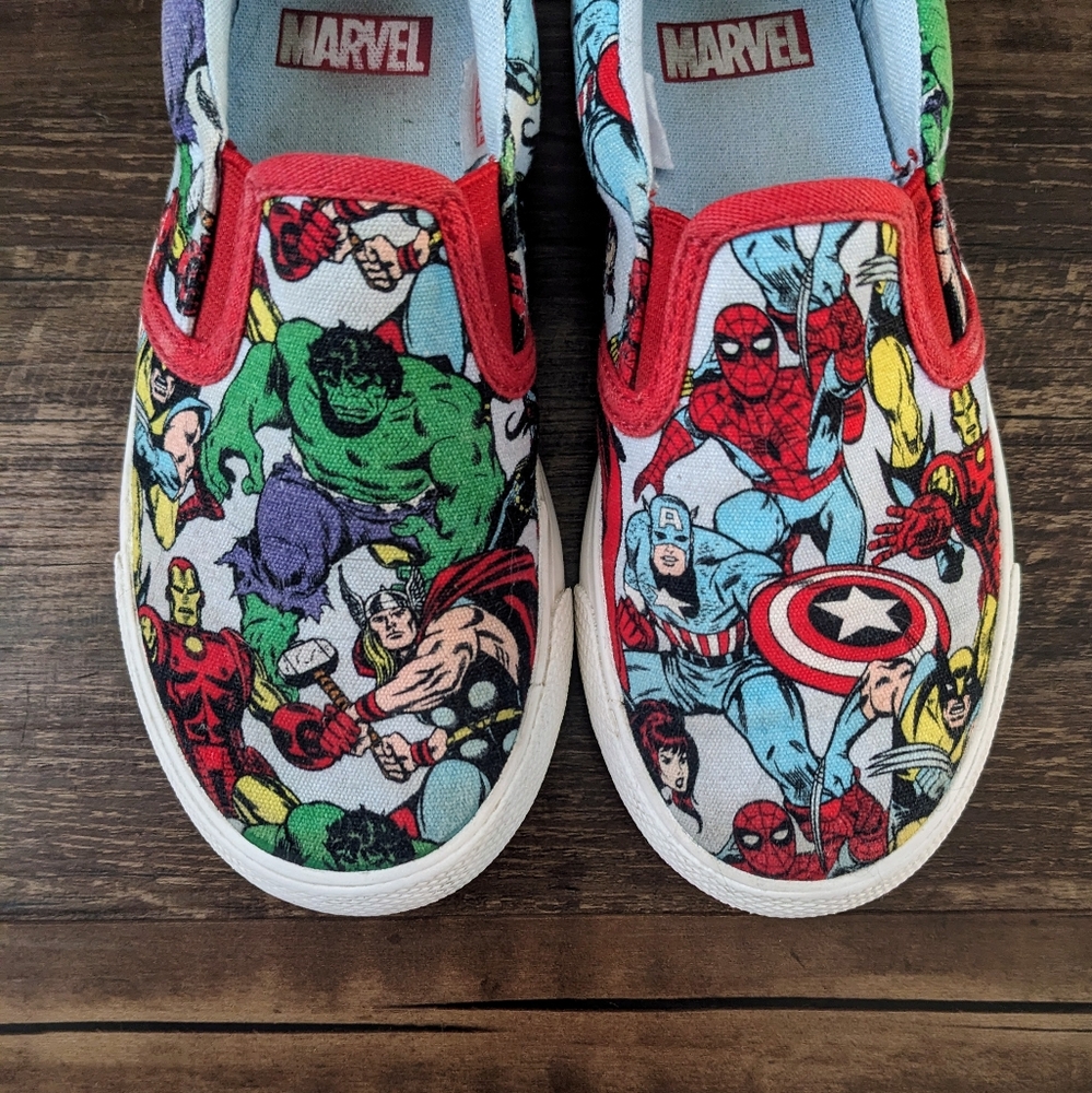 H&M Marvel Kids Sneakers - Red, Green, Blue